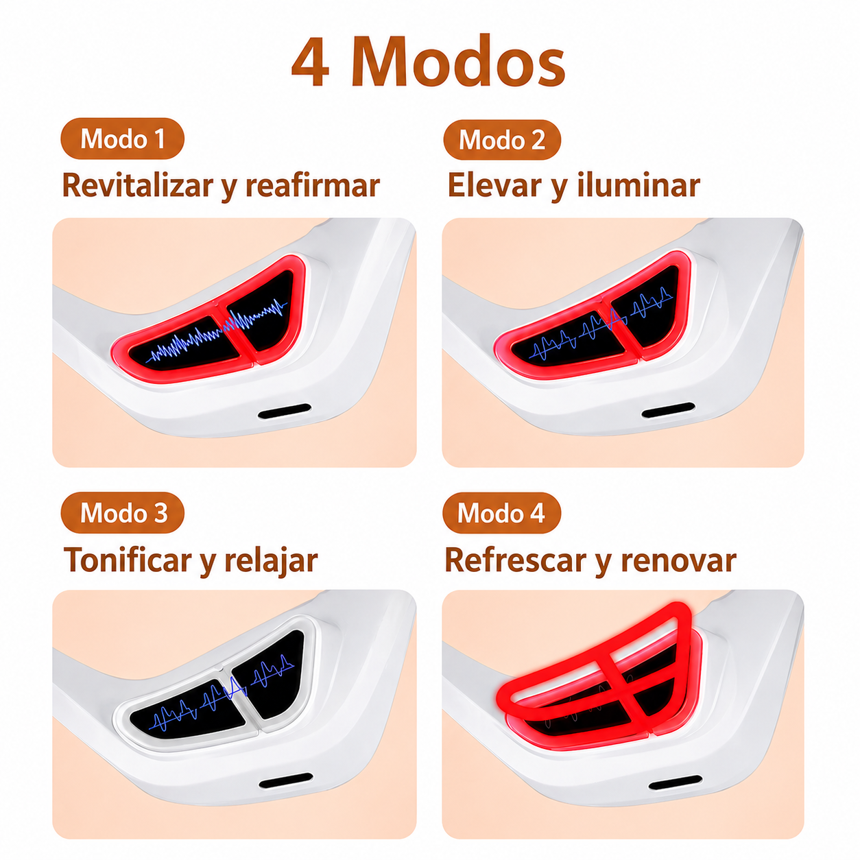 EyeRevive™ BrightLift Masajeador Anti-Bolsas y Ojeras con Efecto Reafirmante
